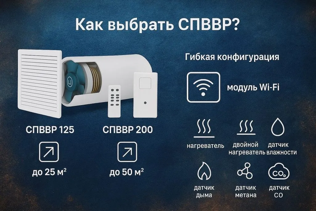 как выбрать рекуператор СПВВР