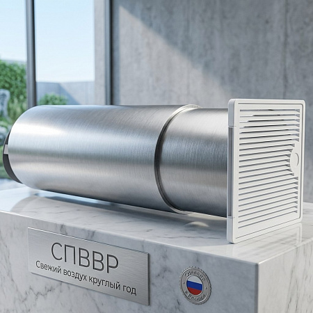 СПВВР 200 - вентиляция с рекуперацией тепла для помещений до 50 м
